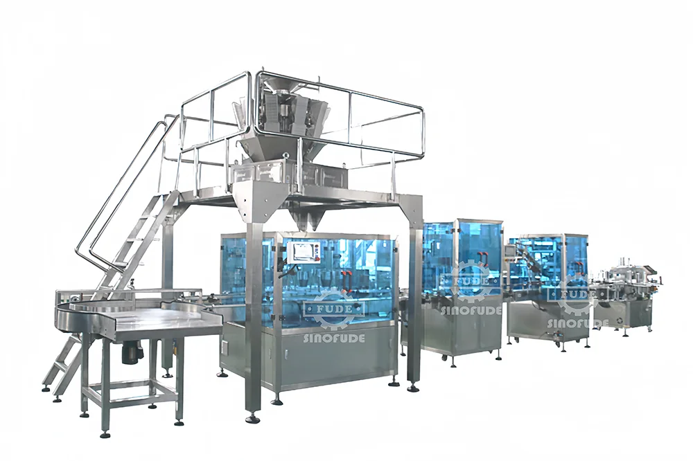 Popping boba bucket Packing Machine1